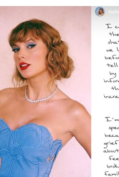 Cancela concierto y dedica este triste mensaje a su fan; esto pasó con Taylor Swift en Brasil. INSTAGRAM/TAYLOR SWIFT