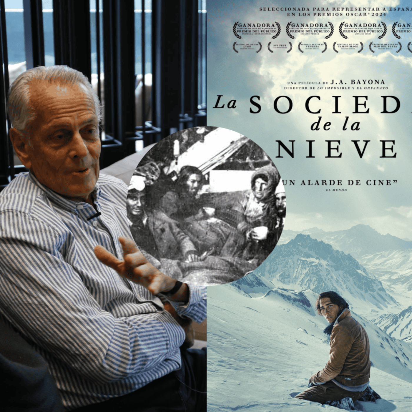 La Sociedad de la Nieve: habla el amigo de los sobrevivientes que escribió  la historia que es furor en Netflix