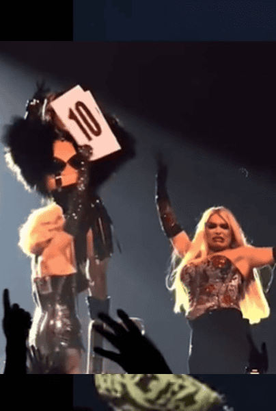 Esta es la razón de que Madonna regañara a Wendy Guevara en el escenario (VIDEO). TWITTER/