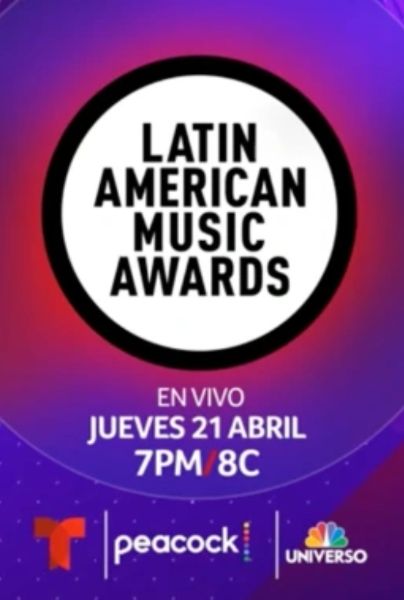 Mira en vivo los Latin American Music Awards aquí (EN VIVO). peacock