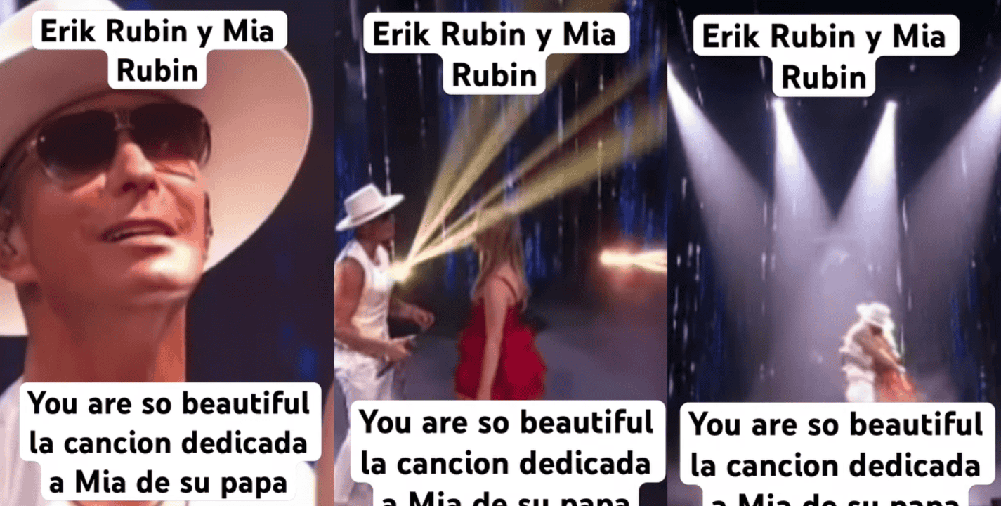 El exTimbiriche vivió un emotivo momento junto a su hija Mía Rubin en el reality show “Juego de Voces”. ESPECIAL